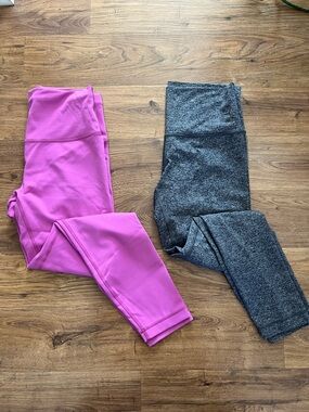 Lululemon Wonder Train and Wunder Under Tight Bundle (8-25”)